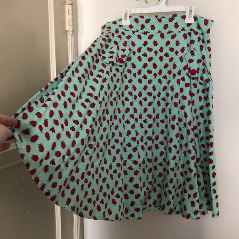 Voodoo Vixen Lady Bug Skirt XL